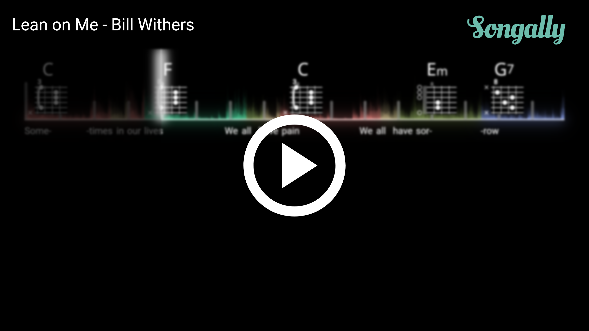lyrics bill withers lean on me