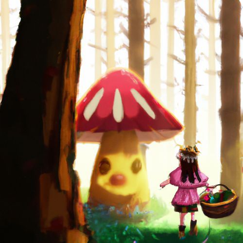 小红勇敢打败巨人的故事