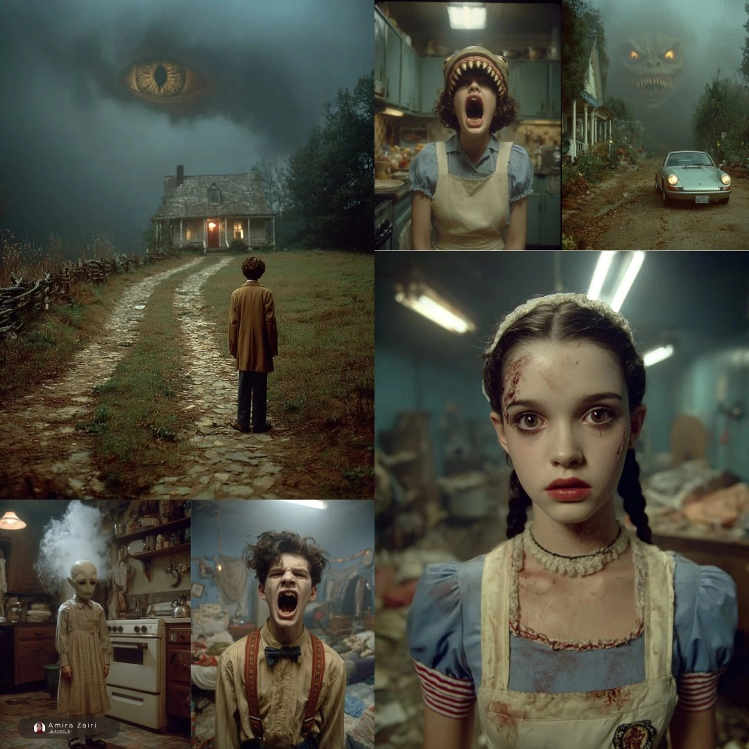 Chaotic AI Art with Stylized References