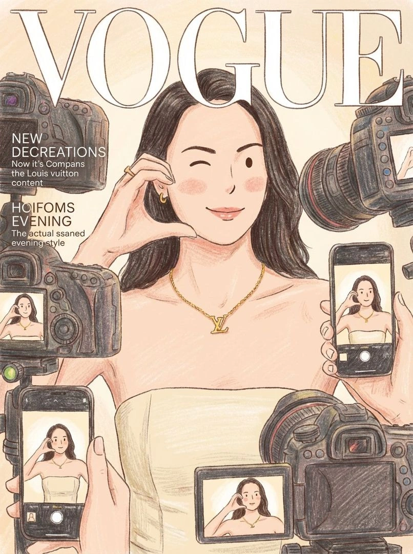 Cozy Storybook Illustration with Colored Pencil Style