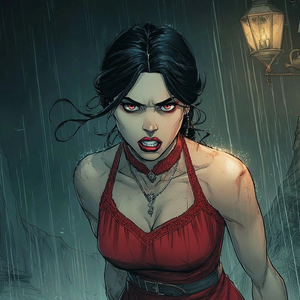 Dark-fantasy Comic Style - Example 1