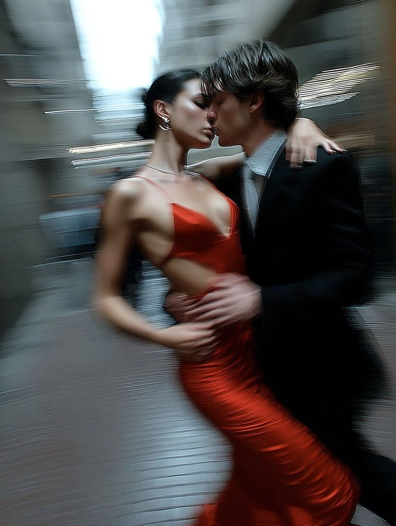 Dynamic Tango Dance in Fluid Motion - Example 1