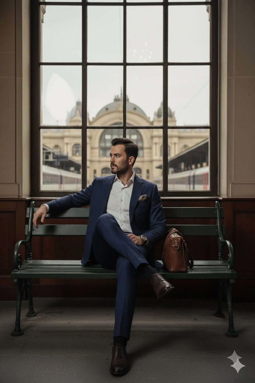 Elegant Travel Look AI Art