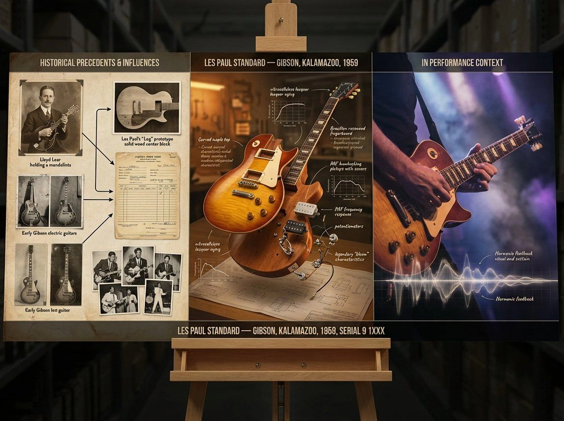 Luthier's Legacy Board: Instrument Genealogy Visualization - Example 1