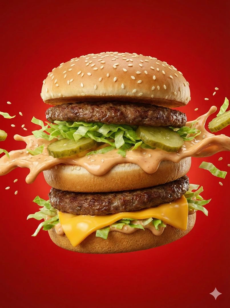 McDonald's Signature Products Hyper-Realistic Hero Shots