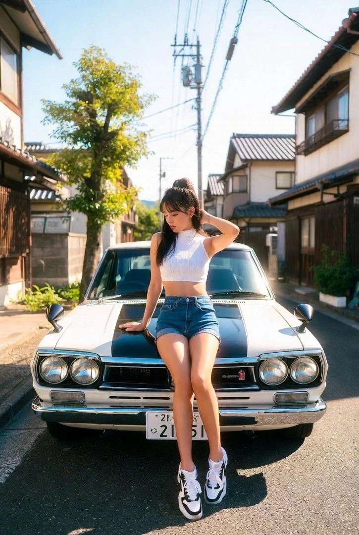 Miniature Anime Character Roasting Coffee Inside Realistic Coffee Maker - Example 1