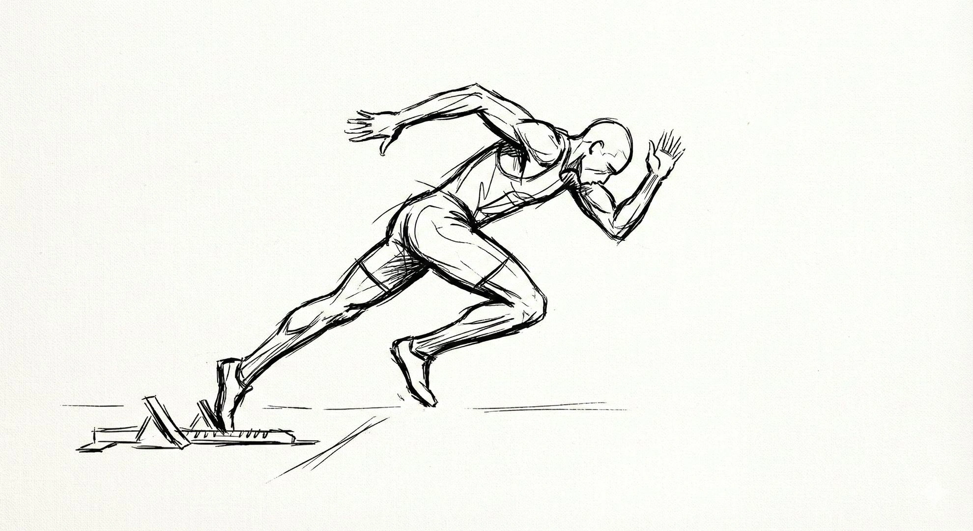 Minimal Ink Gesture Sketch with Dynamic Motion - Example 1