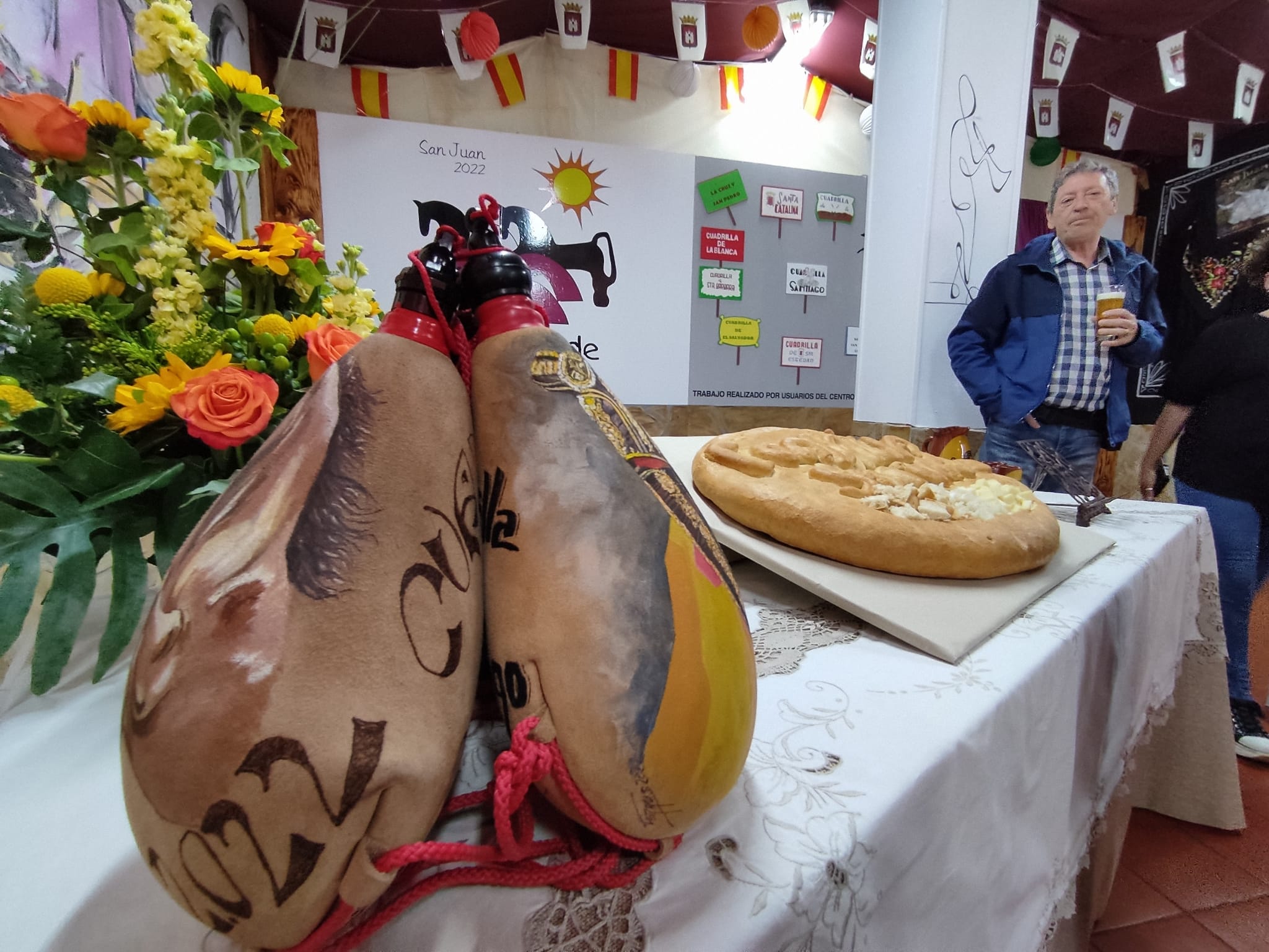 Botas de vino, en la cuadrilla de Santiago de 2022