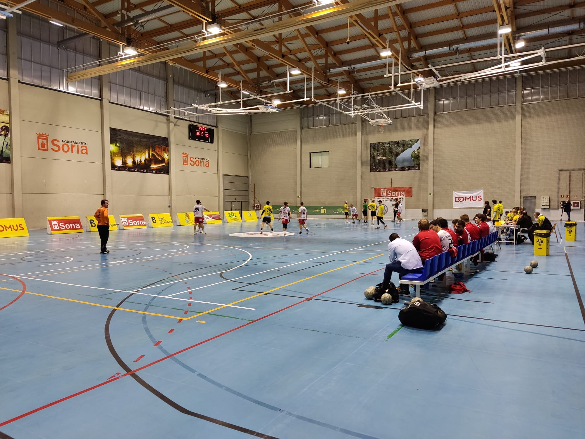 ARCHIVO: Polideportivo San Andrés. Pista balonmano