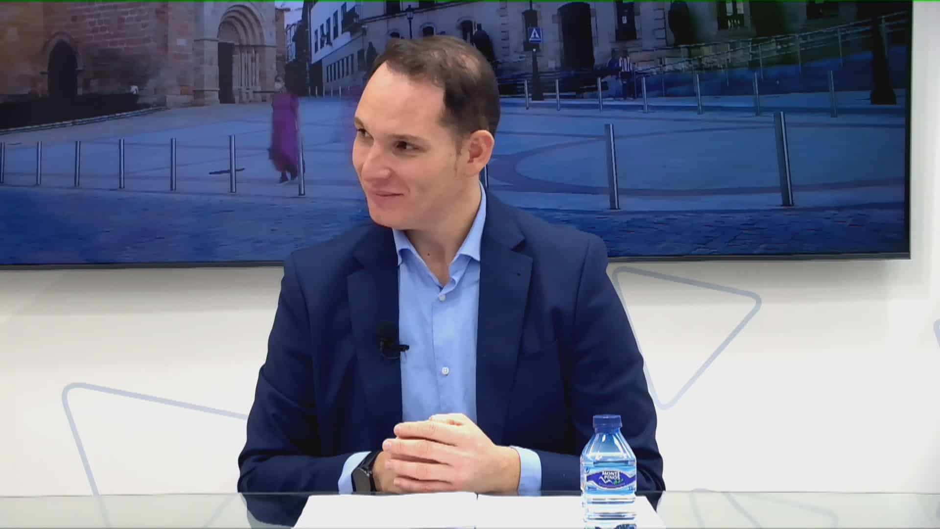 Daniel García, diputado de Reto Demográfico y Fondos Europeos de Soria.