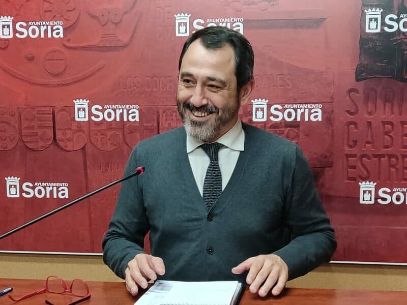 FOTO: Javier Muñoz Expósito, concejal de Hacienda y teniente de Alcalde de Soria.