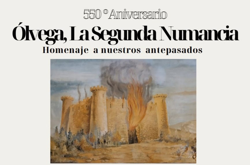 Cartel 550 Aniversario de la Segunda Numancia en Ólvega.