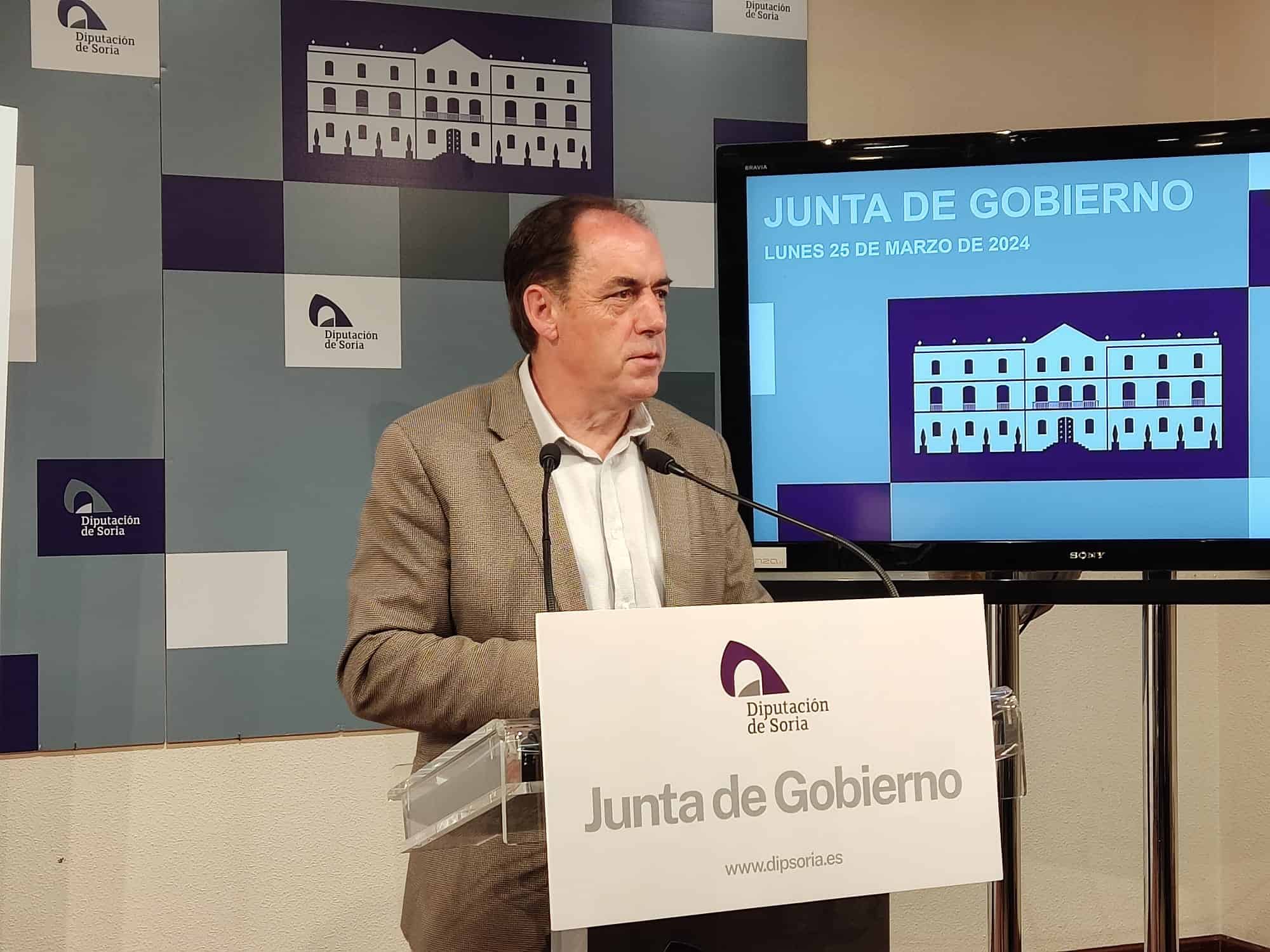 La Diputación de Soria solicita una subvención para digitalizar el padrón municipal de viviendas. Benito Serrano.