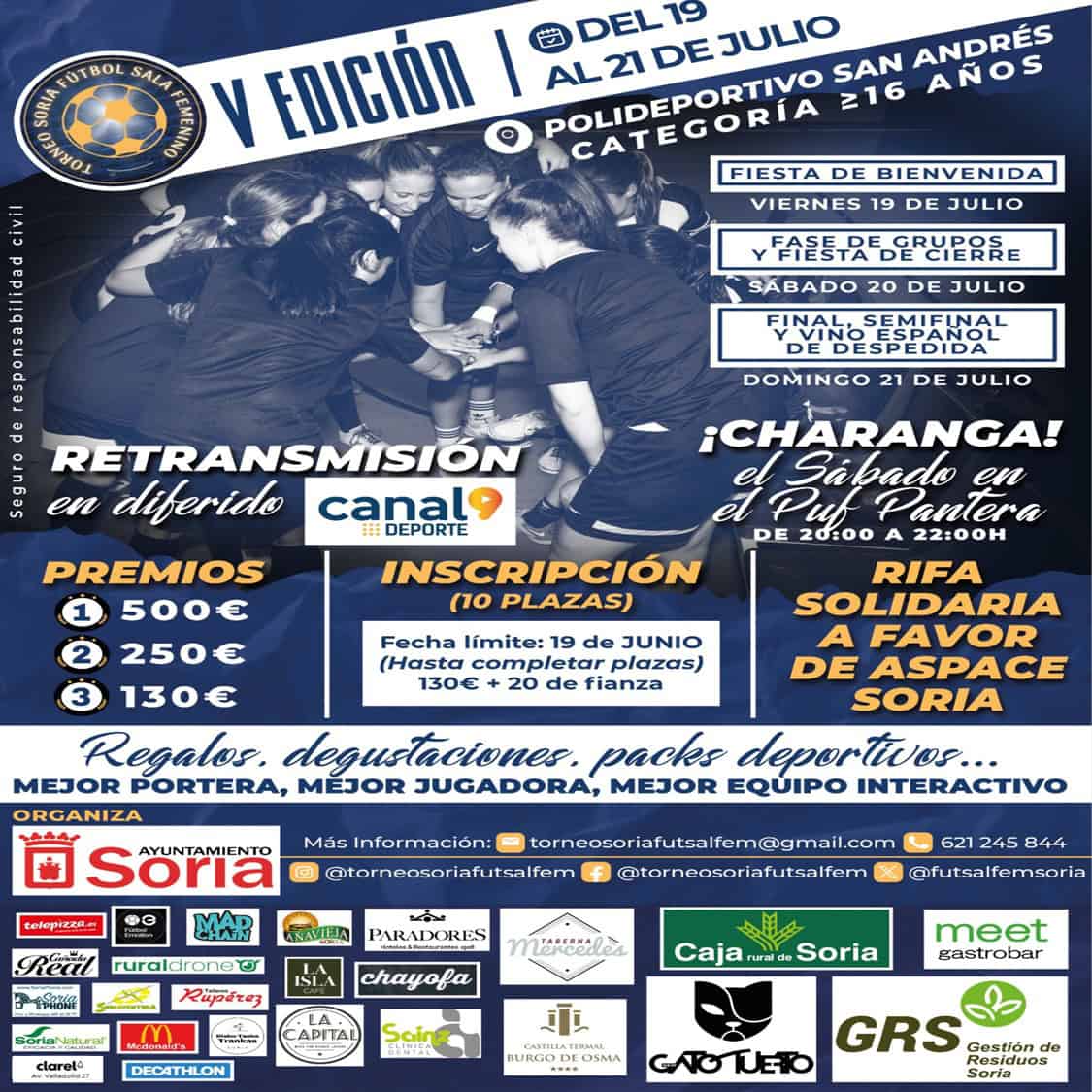 El Torneo Soria Futsal Fem da el "pistoletazo" de salida