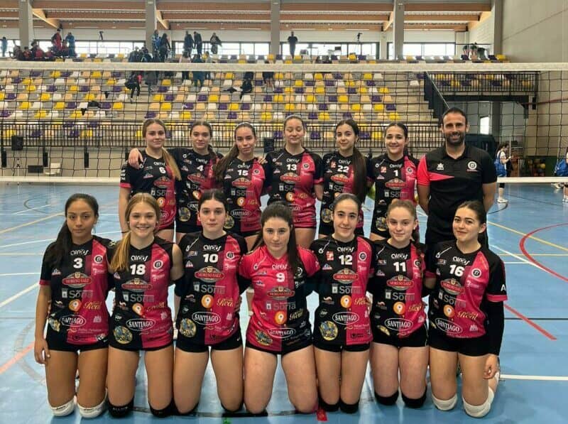 El cadete femenino del Sporting Sto. Domingo es campeón autonómico