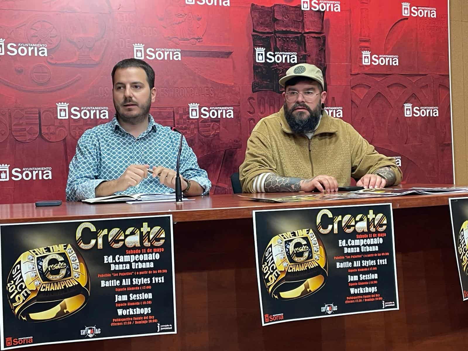 Presentación Create con Eder García y Vicho