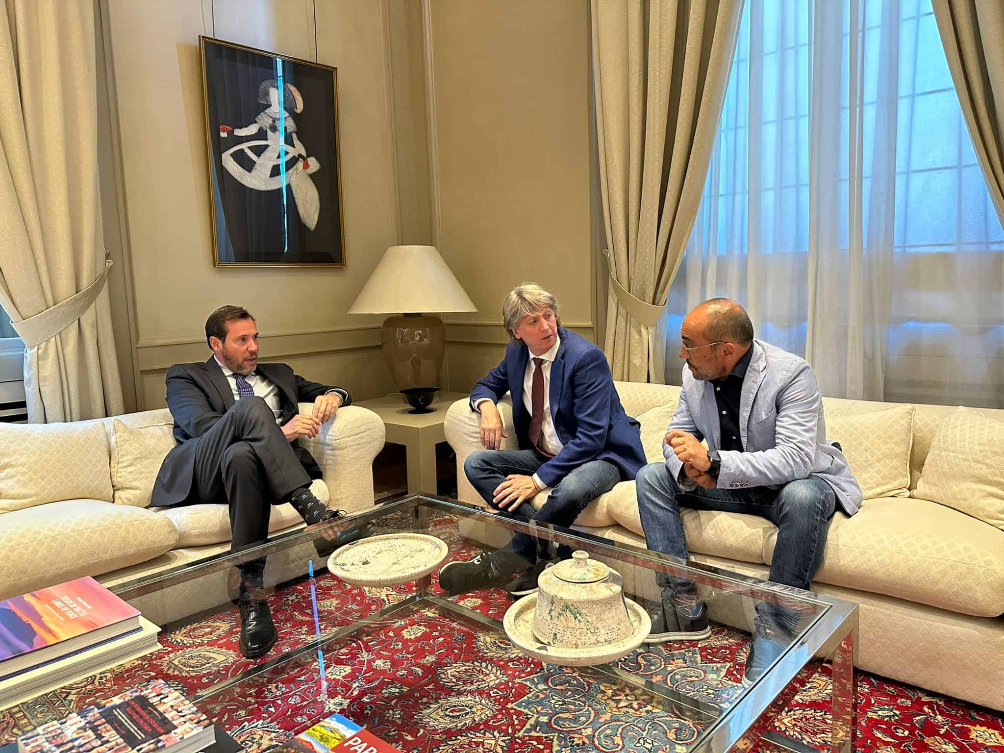 ministro de Trasportes alcalde de Soria