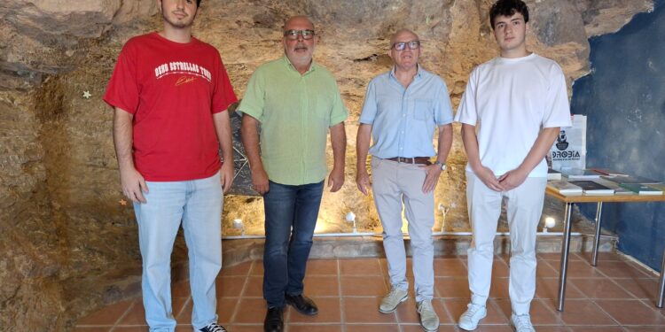 FOTOGRAFÍA: De izquierda a derecha, Álex Blanco, Miguel Latorre, José Javier Gómez Pardo y Víctor Pardo.