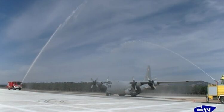 Aeródromo de Garray. Llegada de Hércules.
