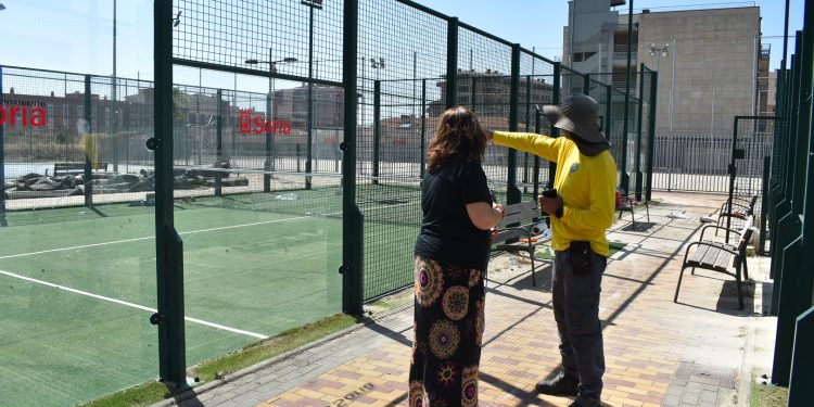 pistas de pádel de Los Royales
