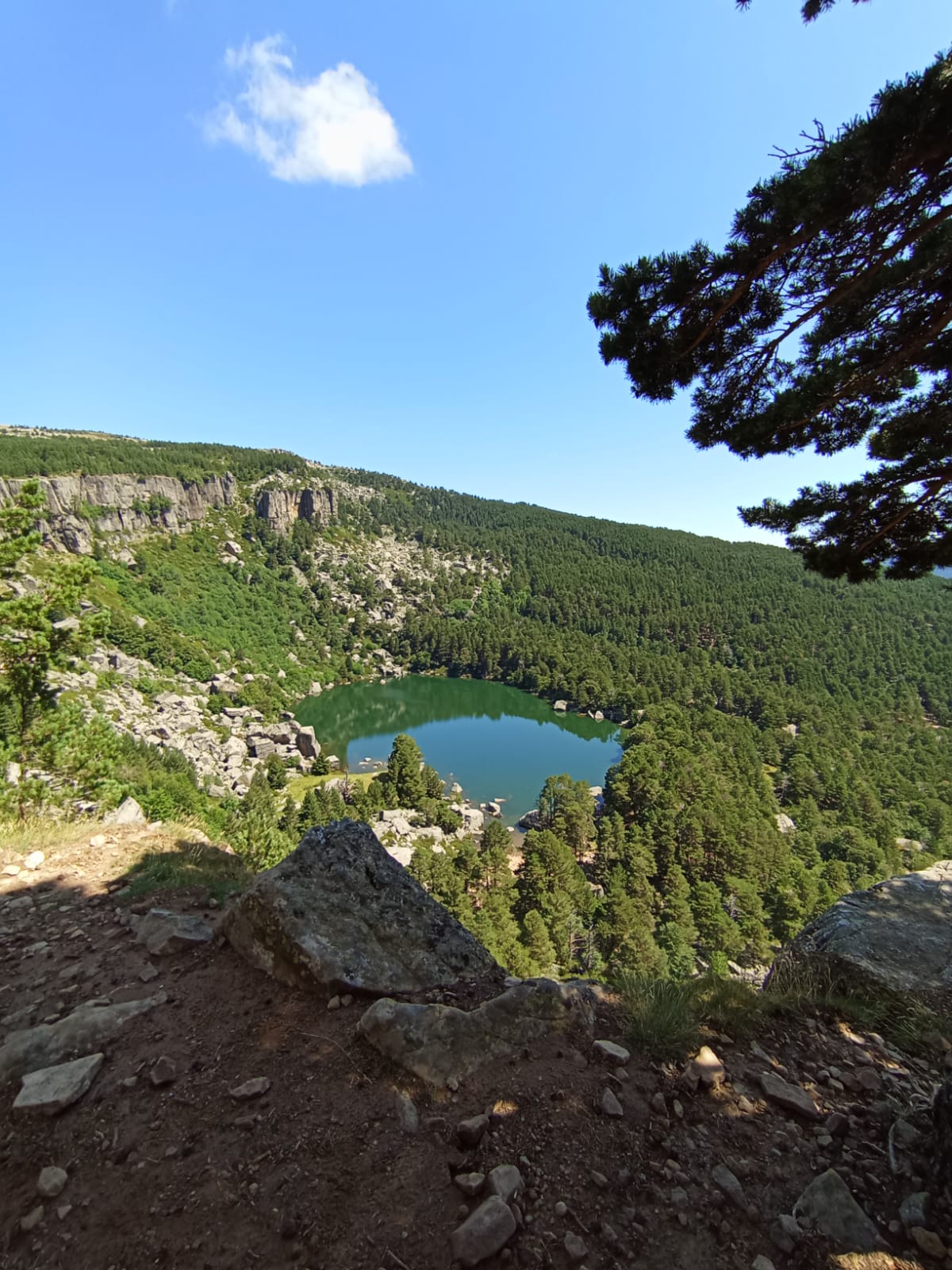 Laguna Negra. FOTO: Adrián del Cura