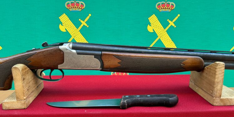 Arma caza furtiva | Foto: Guardia Civil