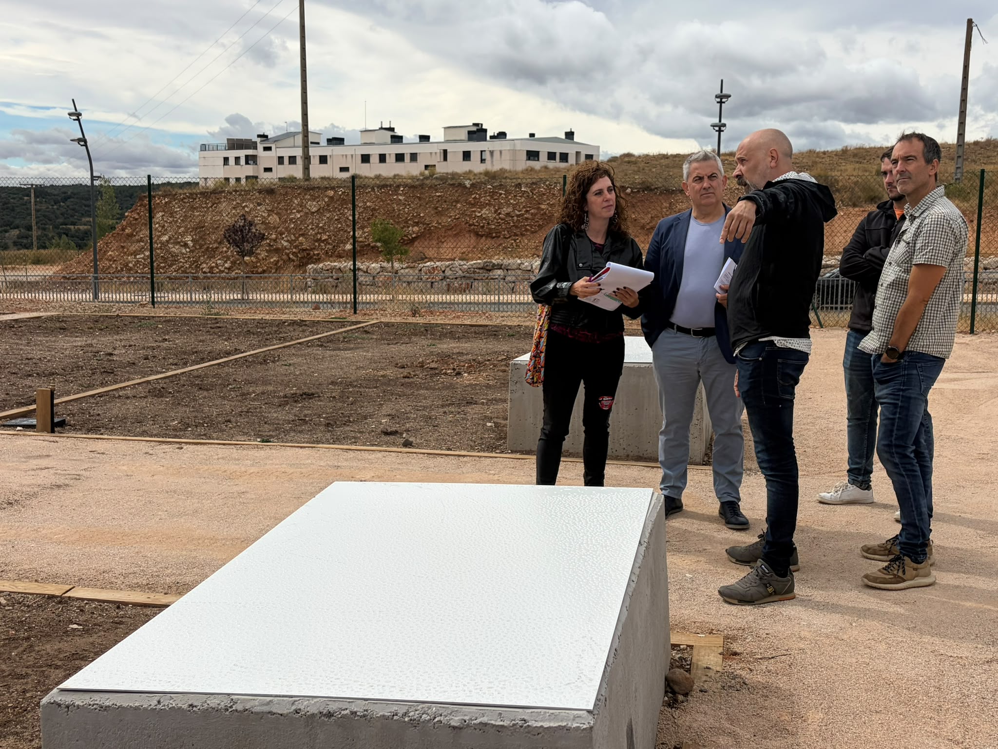 Nuevos huertos urbanos en Los Royales.- Ayuntamiento de Soria