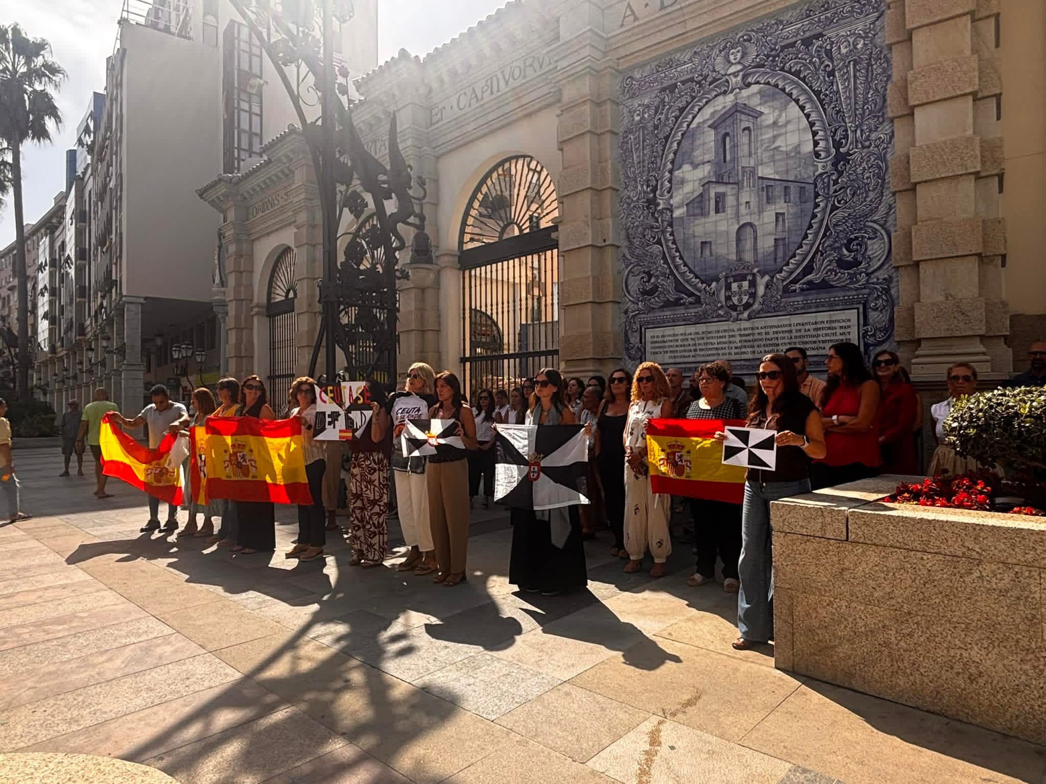 Concentración en Ceuta.- Gobierno de Ceuta