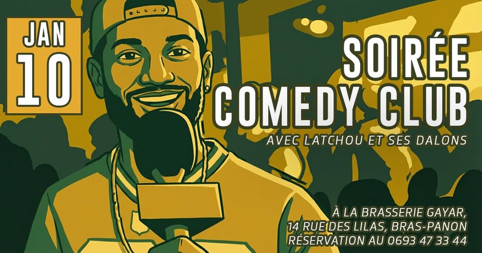 Spectacle - Comedy club avec Latchou