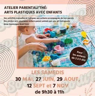 Atelier - Parentali’thé : arts plastiques (2-5 ans)