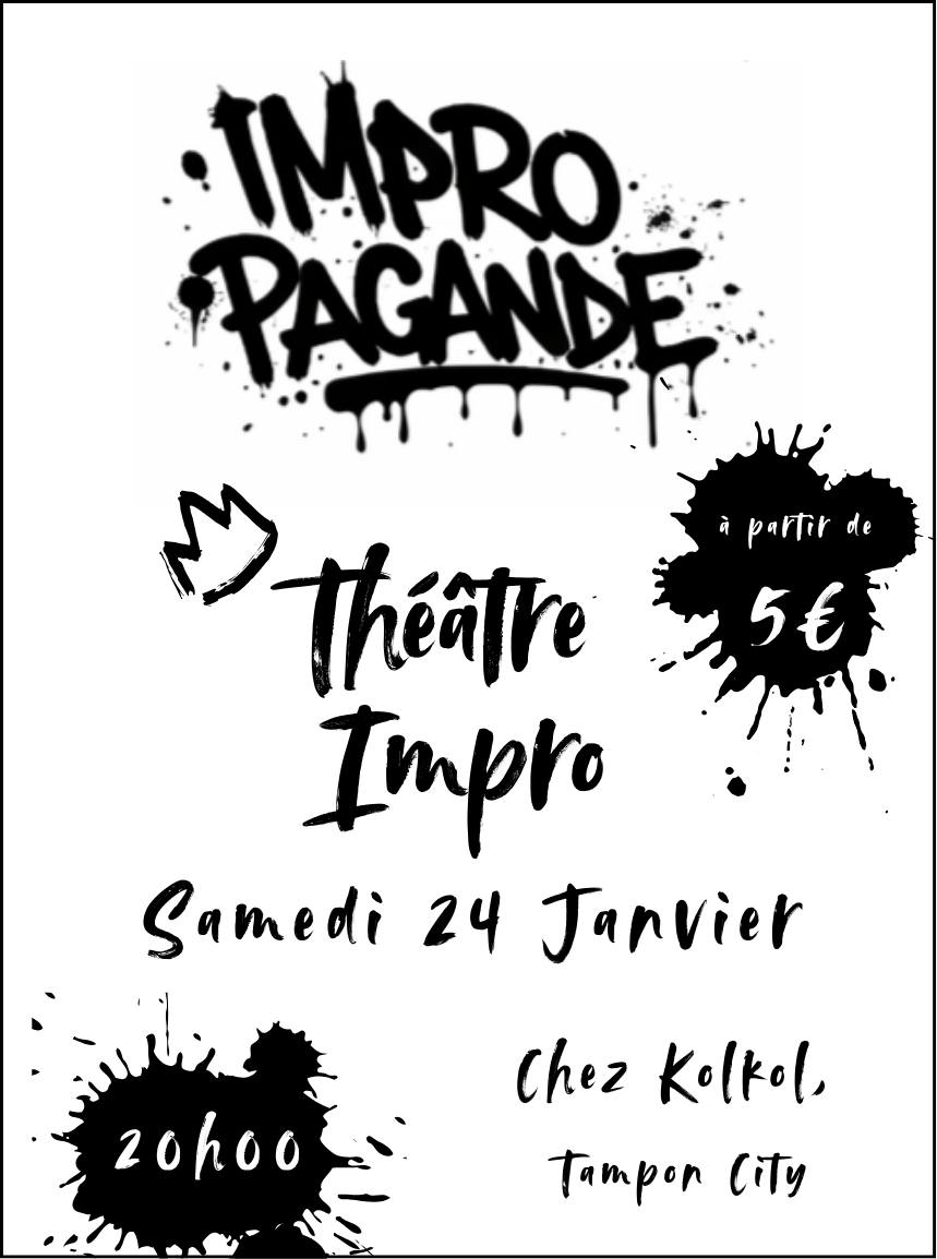Spectacle - Théâtre d’improvisation avec Impropagande