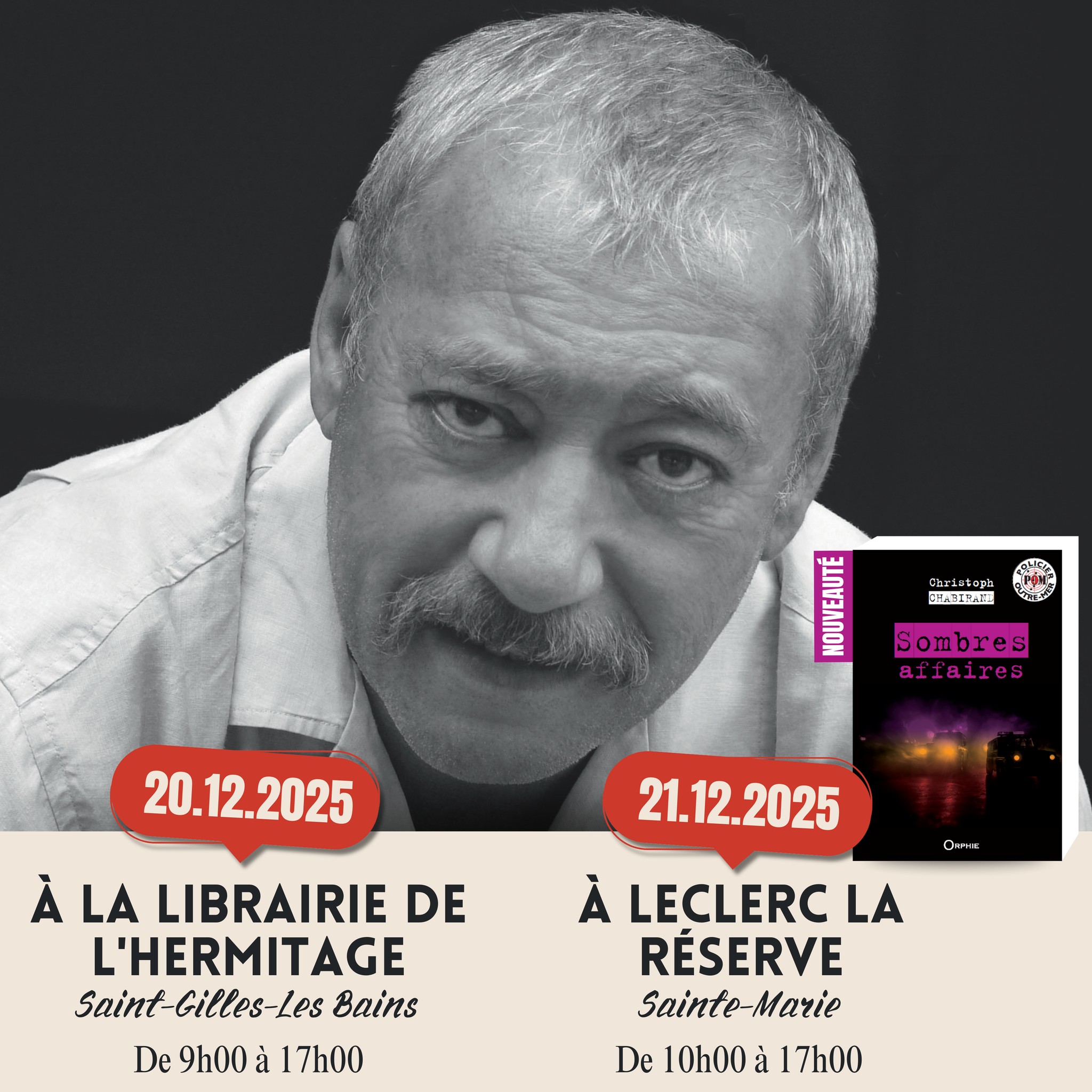 Rencontre dédicace - Christoph Chabirand