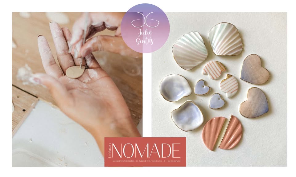 Atelier - Création de bijoux en porcelaine