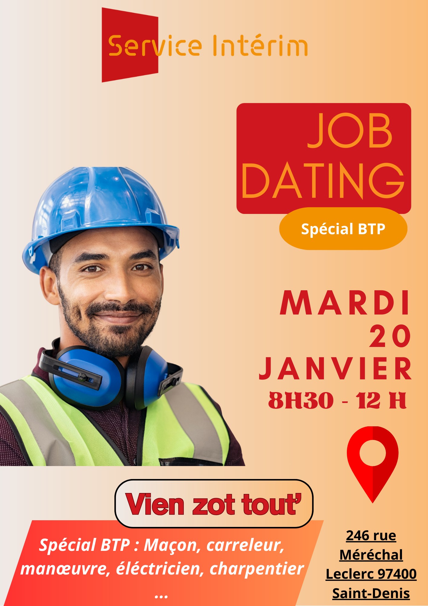 Job dating BTP