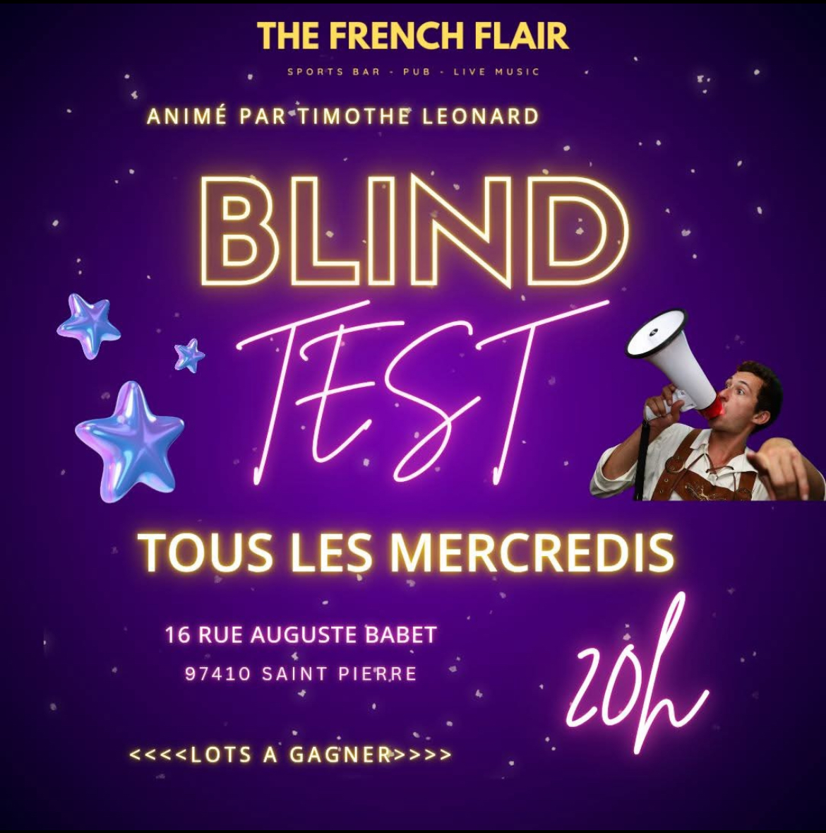 [Annulé] Soirée Blind Test