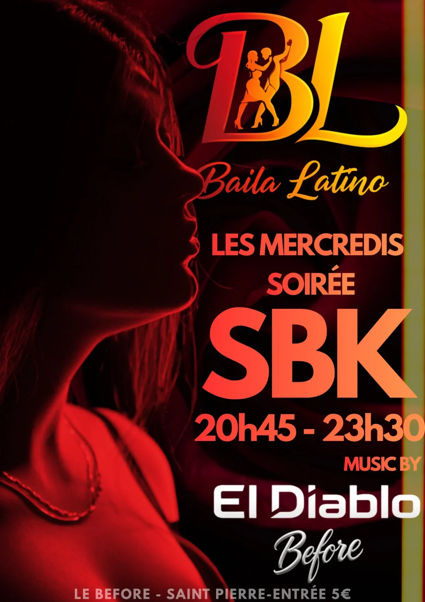 Soirée SBK - Baila Latino avec DJ El Diablo