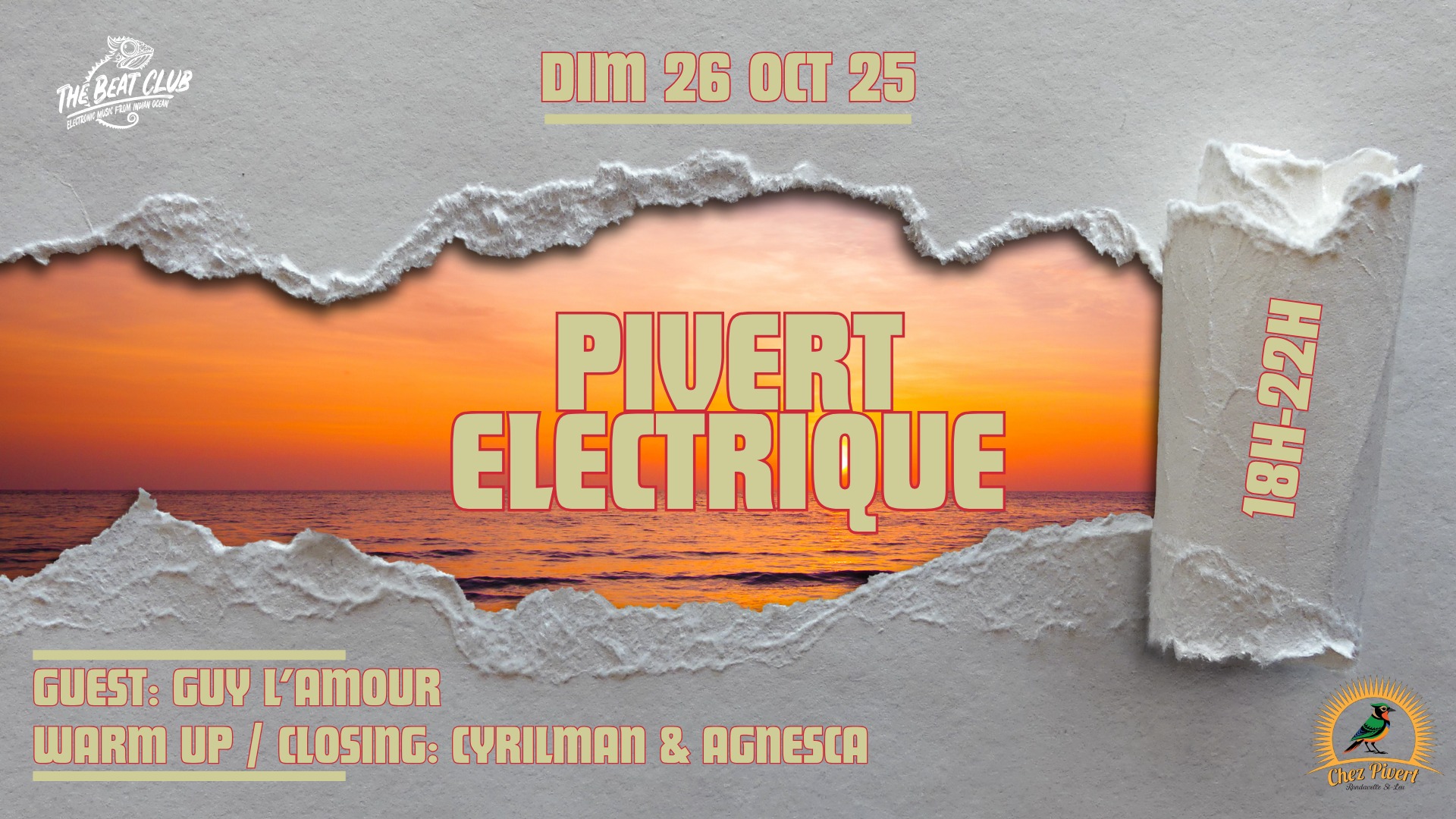 Musique - Piverts Électriques avec Guy L’Amour