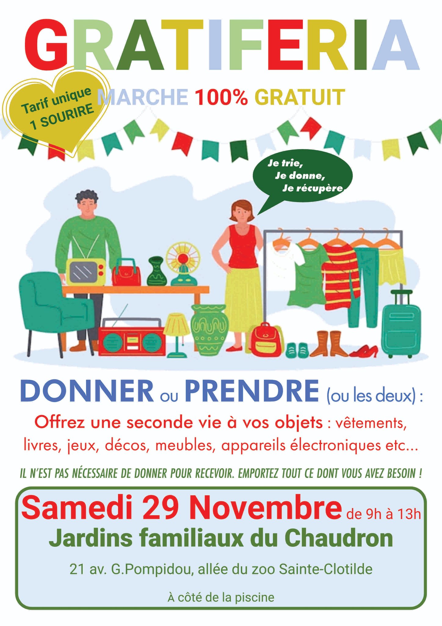 Gratiferia - Événement communautaire