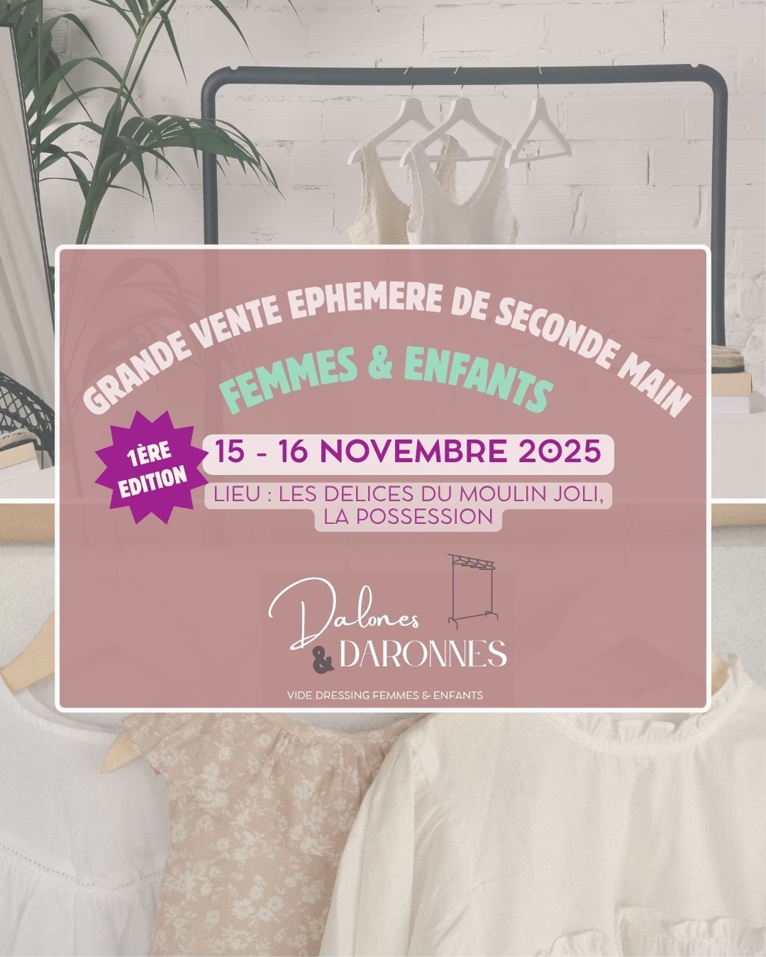 Dalones & Daronnes - Vide dressing femmes & enfants