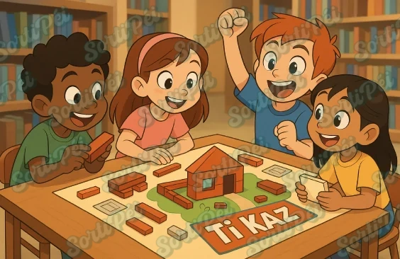 Atelier jeux - Ti kaz en jeu