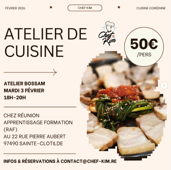 Atelier cuisine - Cuisine coréenne : bibimbap