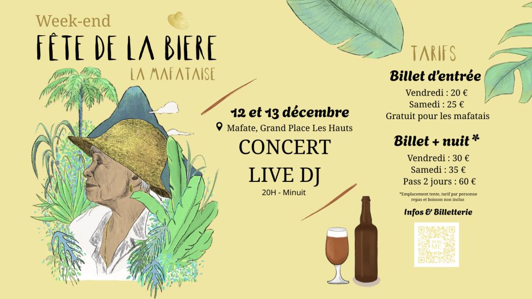 Fête de la bière à Mafate