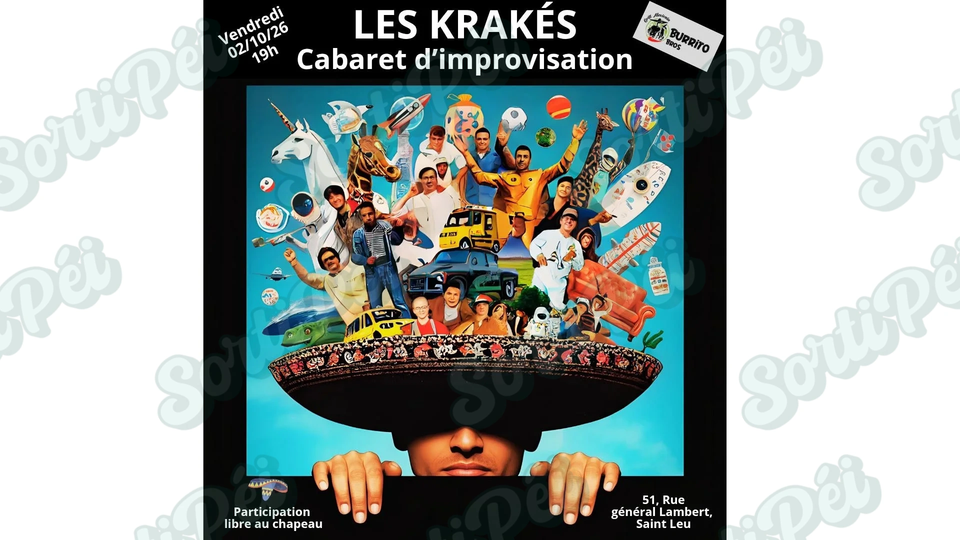 Spectacle - Cabaret d’improvisation des Krakés