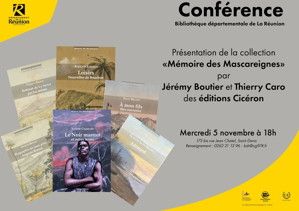 Présentation de la collection Mémoire des Mascareignes