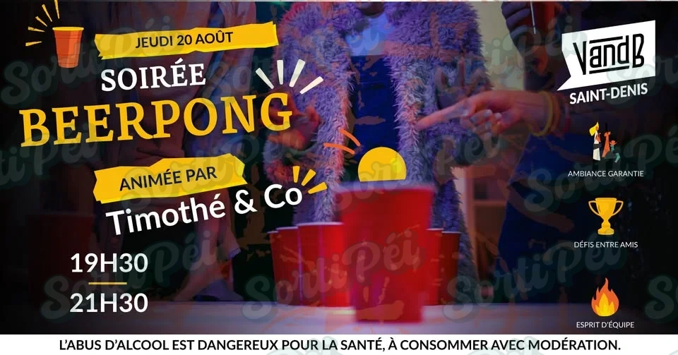 Soirée beer pong