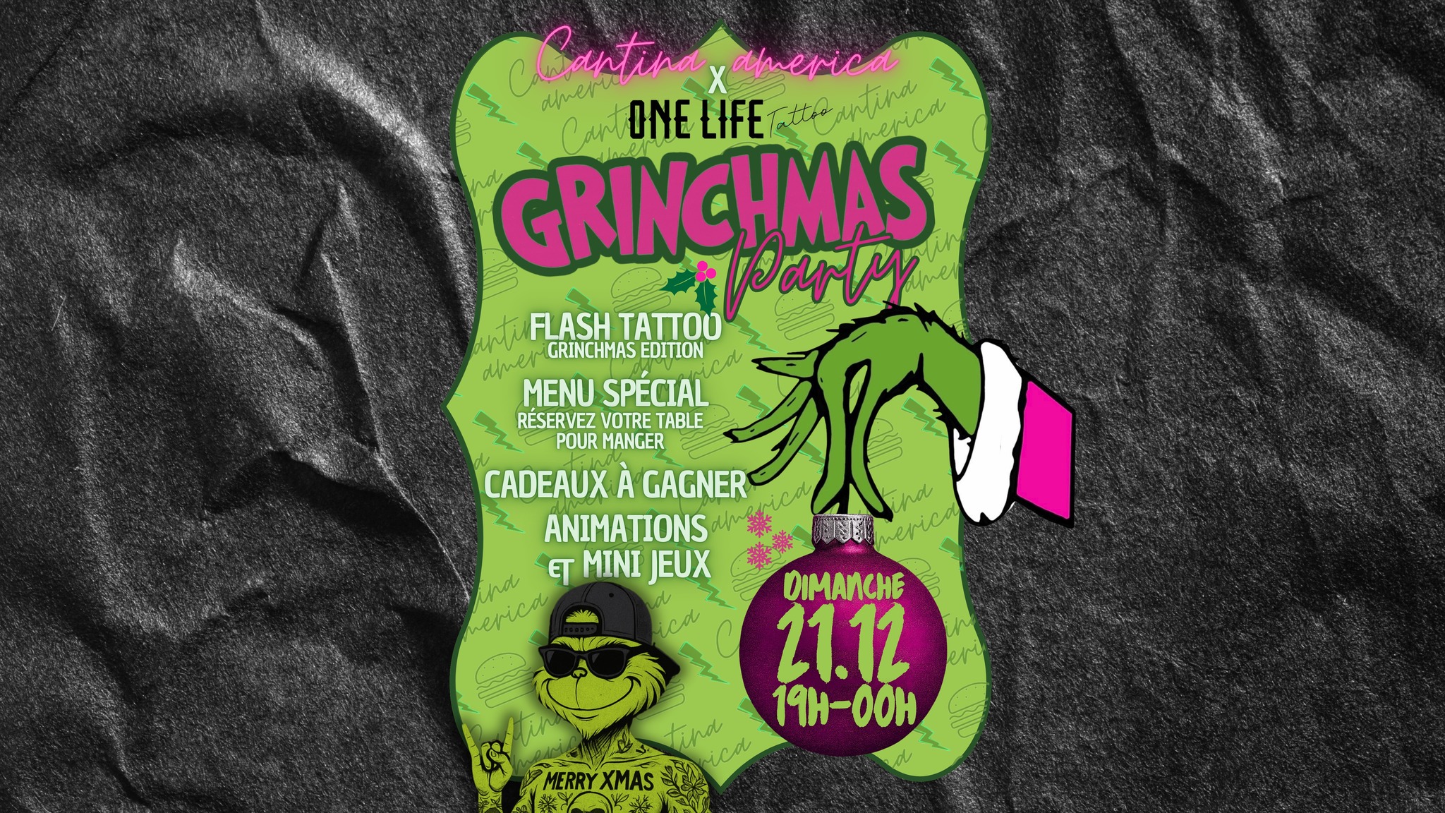 Soirée - Grinchmas Party