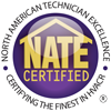 NATE certified Technicians