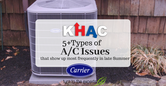 5+ Most Common Summer A/C Problems 