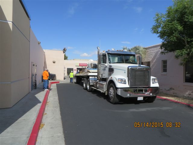 commercial air handler installation