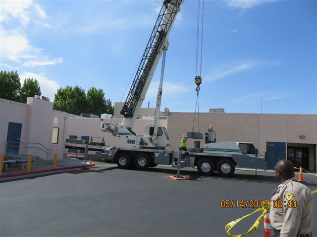 commercial air handler installation